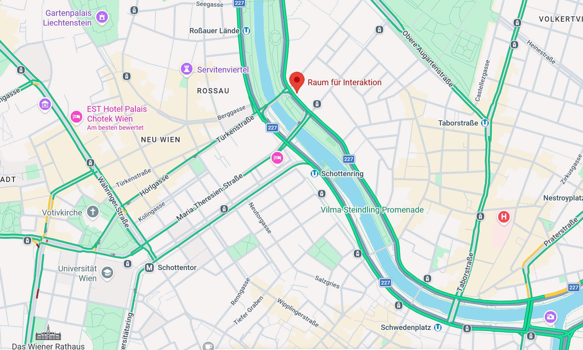 Raum fur Interaktion Google